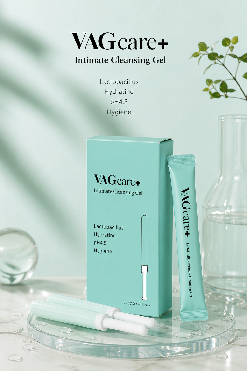 韓國VAGcare+益生菌女性私密護理凝膠〖 減少99%念珠菌， 舒緩陰道不適，除異味，提升彈性，改善暗沉，強效保濕〗